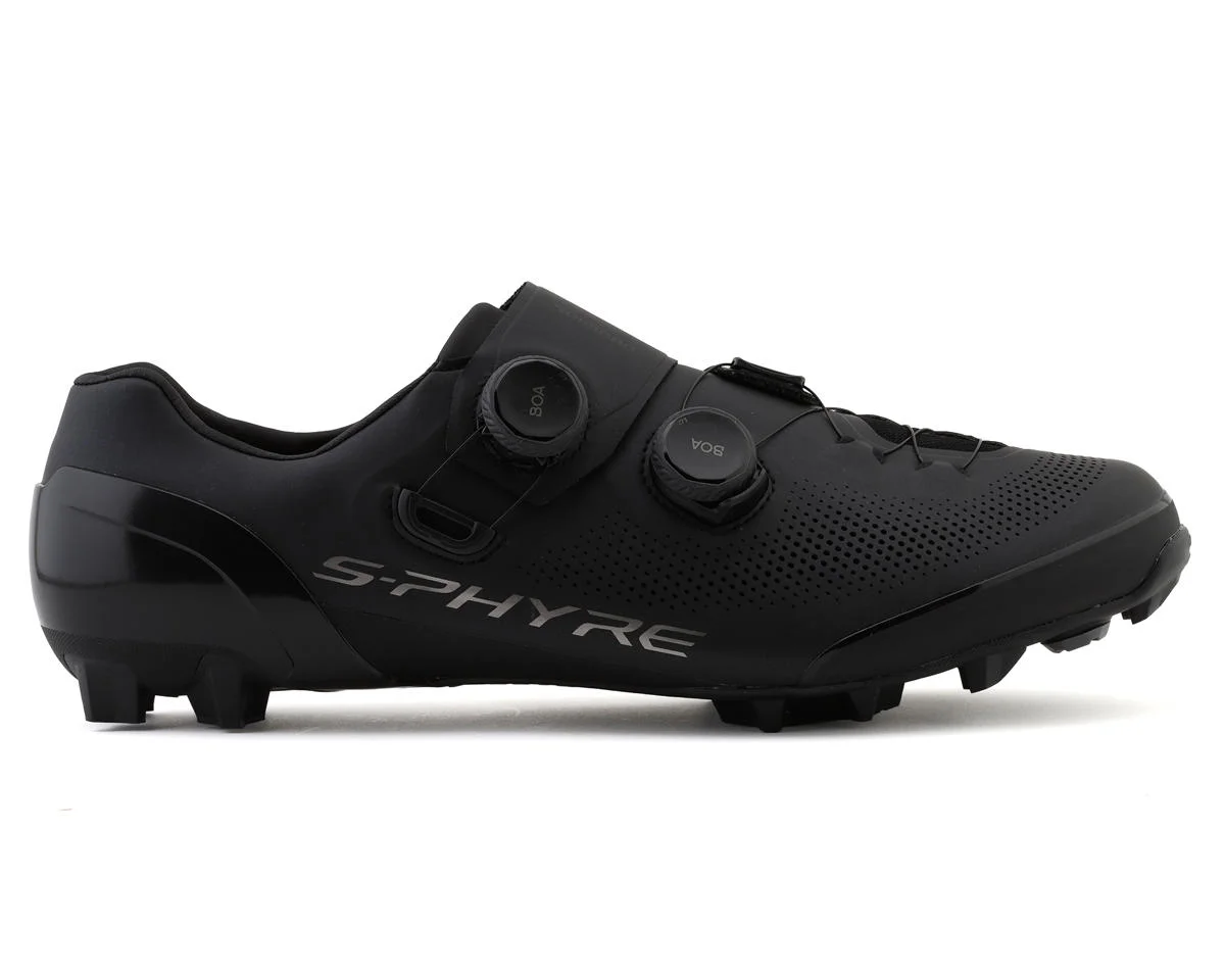 Shimano SH-XC903E S-PHYRE Mountain Bike Shoes (Black) (47) (Wide) (Wide Version)